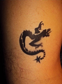 Dragon Temporary Tattoo Orlando Fl
